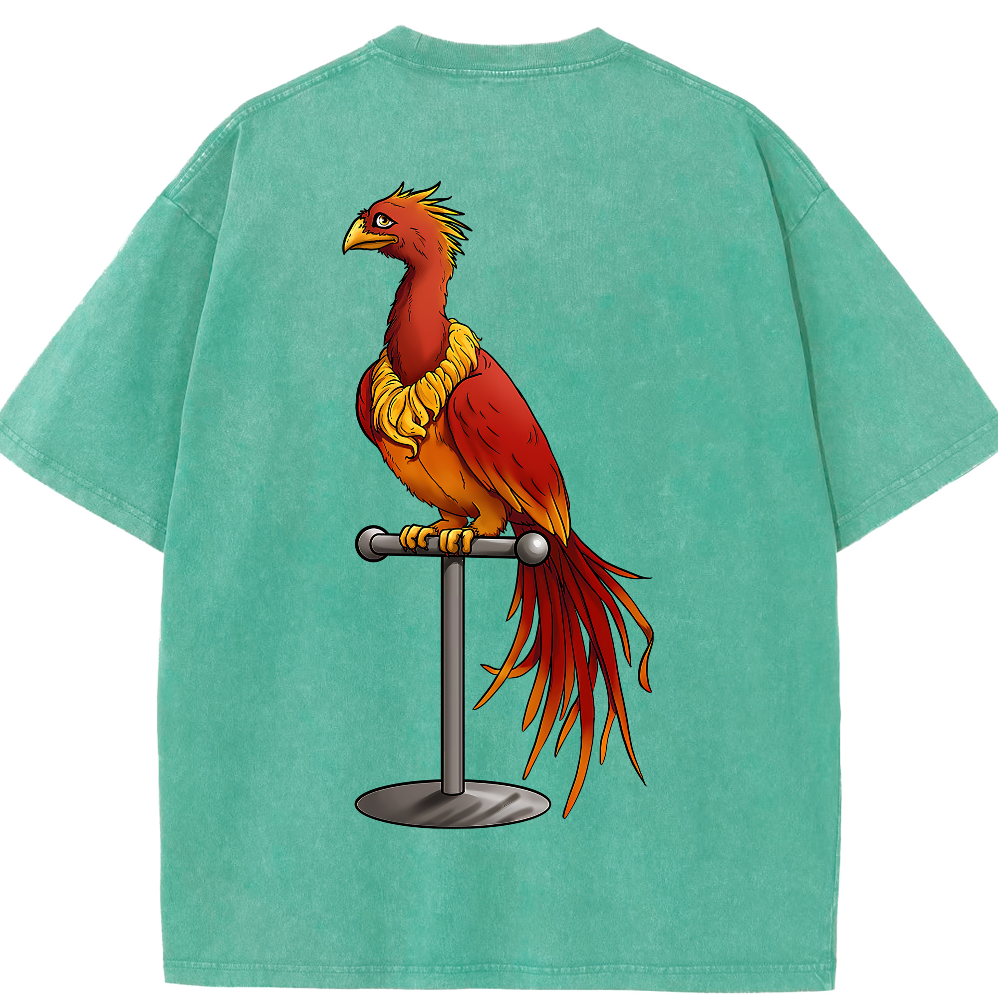 （画像用） Harry Potter ハリー・ポッターシリーズ 綿100% ヴィンテージ風 半袖Tシャツ（背面プリント）